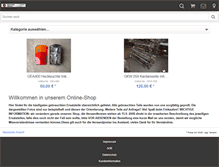 Tablet Screenshot of bustechnikteile.de